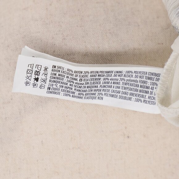 ENGLISH FACTORY Flower Printed Puff Sleeve Tie Front Top Blouse Size S - Picture 9 of 9